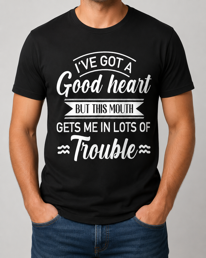 The Trouble Mouth T-Shirt: Speak Boldly and Own Your Attitude