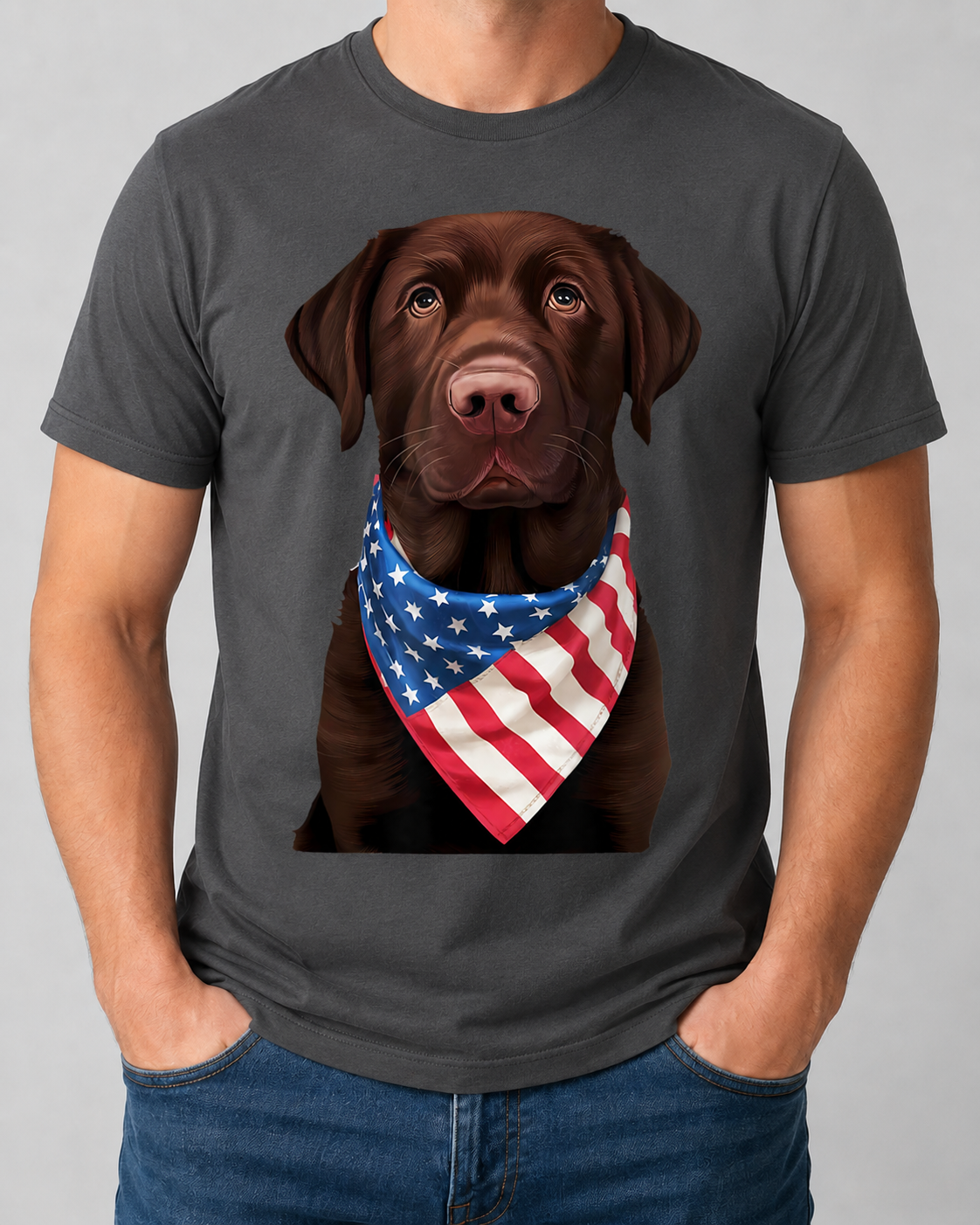 Patriotic Retriever