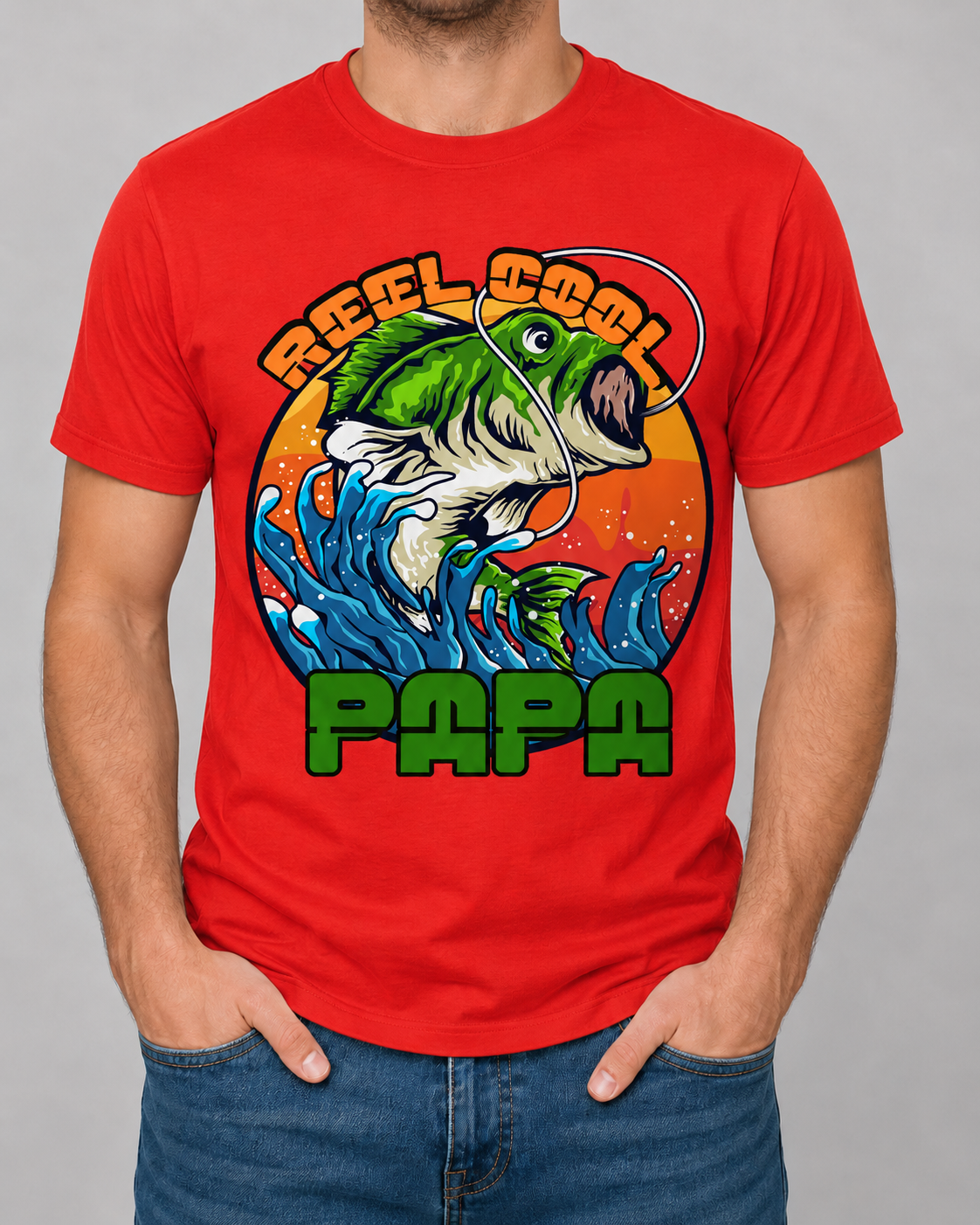 Grandpa Fishing - InkNfiber