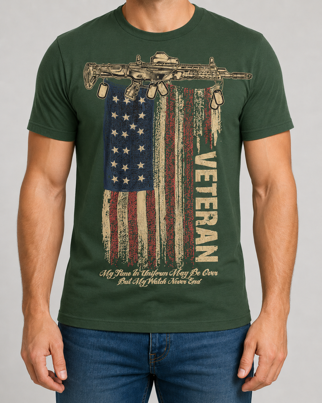 American Veteran Pride - InkNfiber