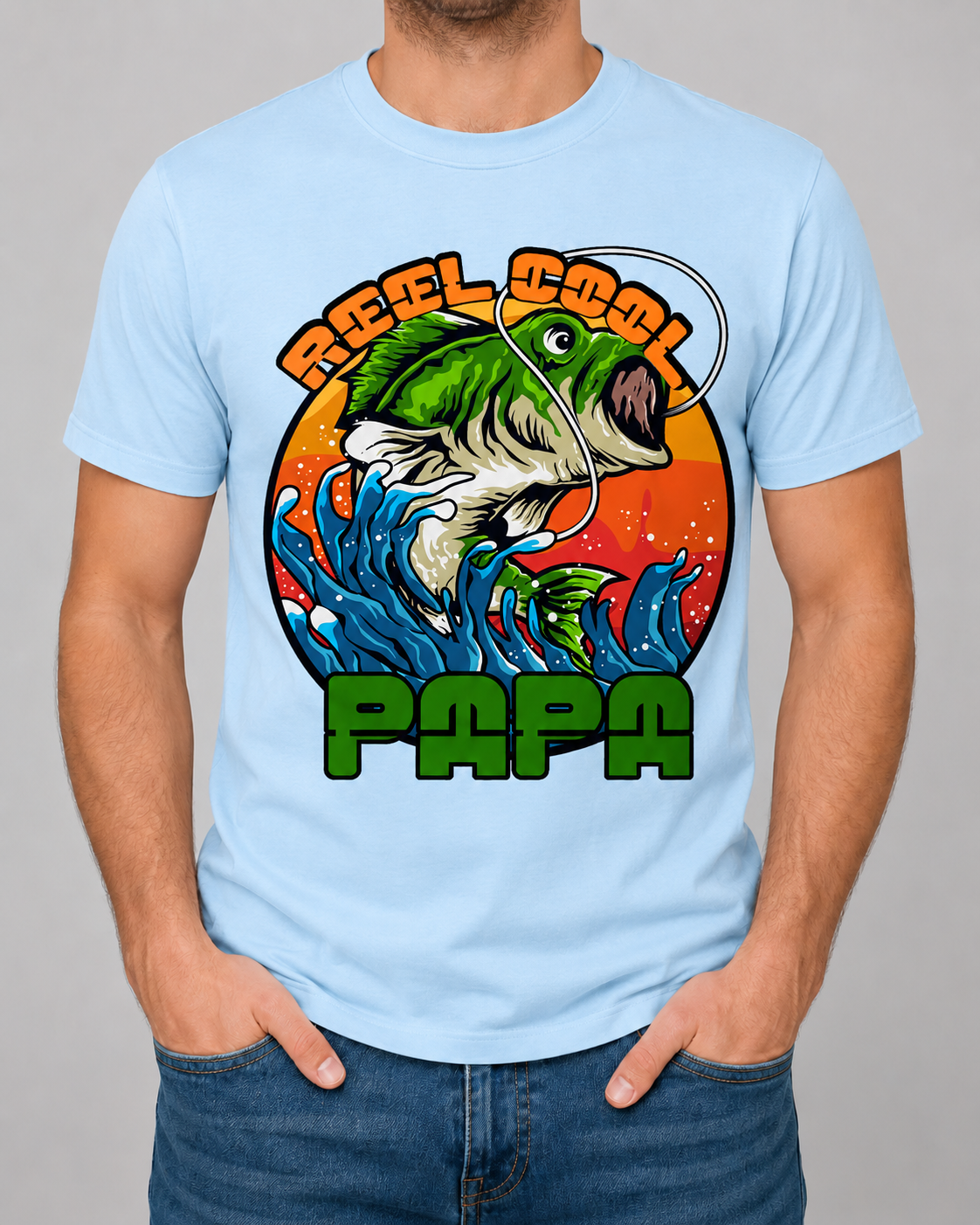 Grandpa Fishing - InkNfiber