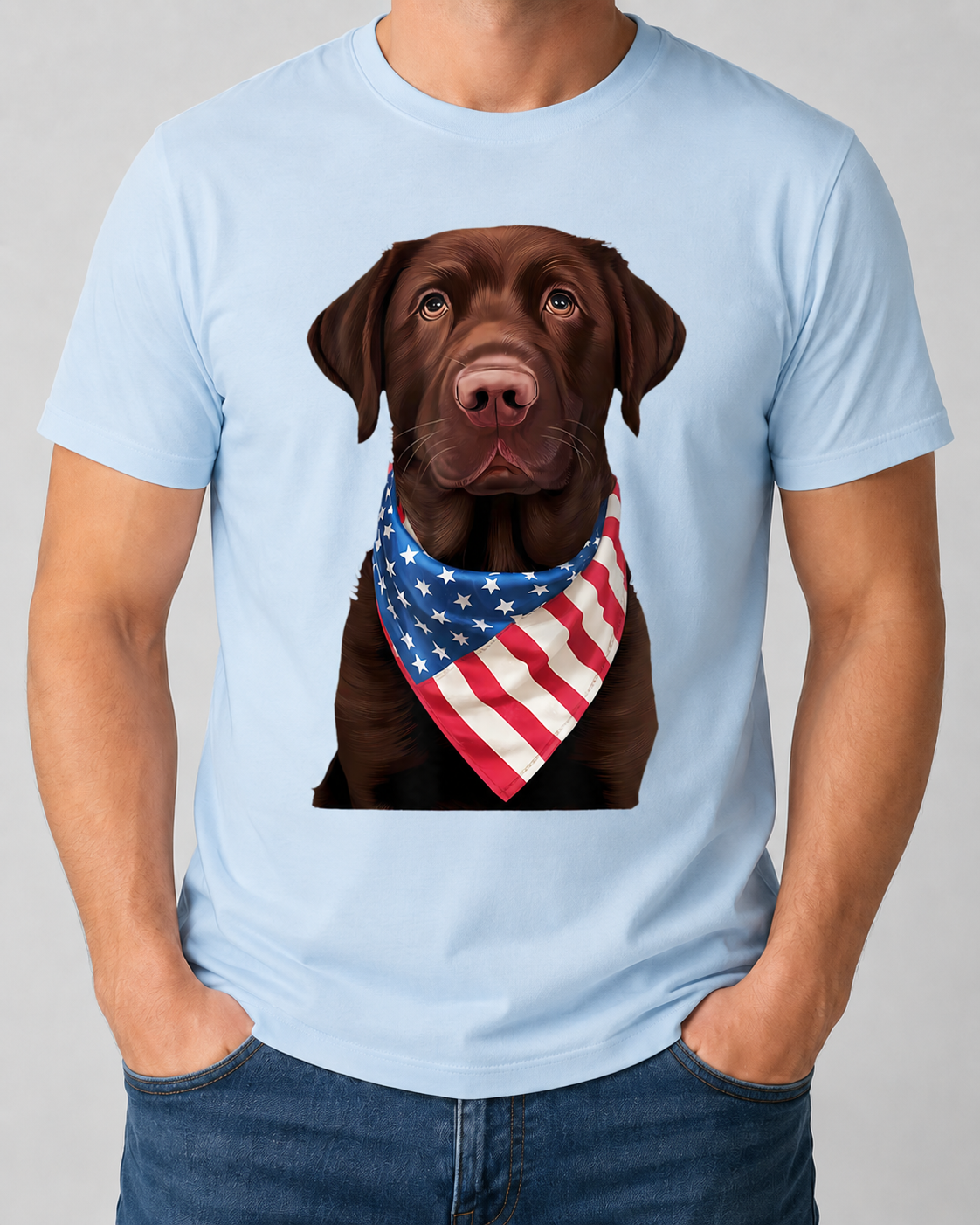 Patriotic Retriever