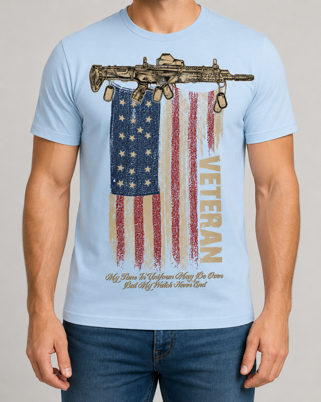 American Veteran Pride - InkNfiber