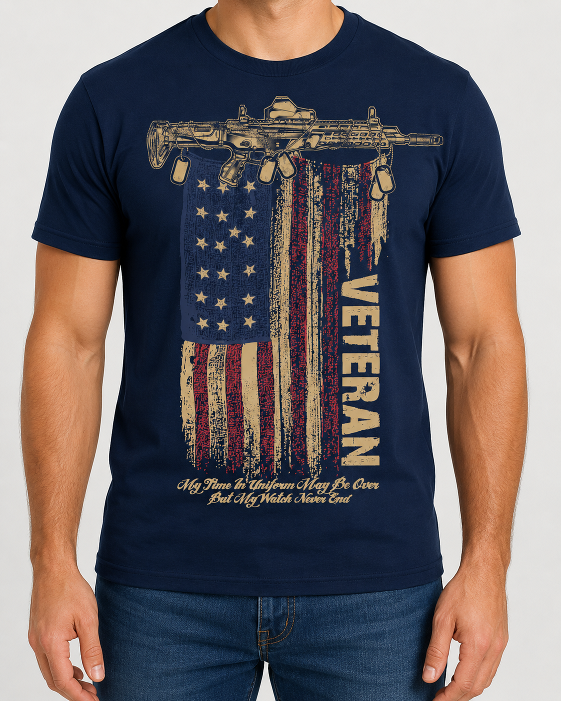 American Veteran Pride - InkNfiber