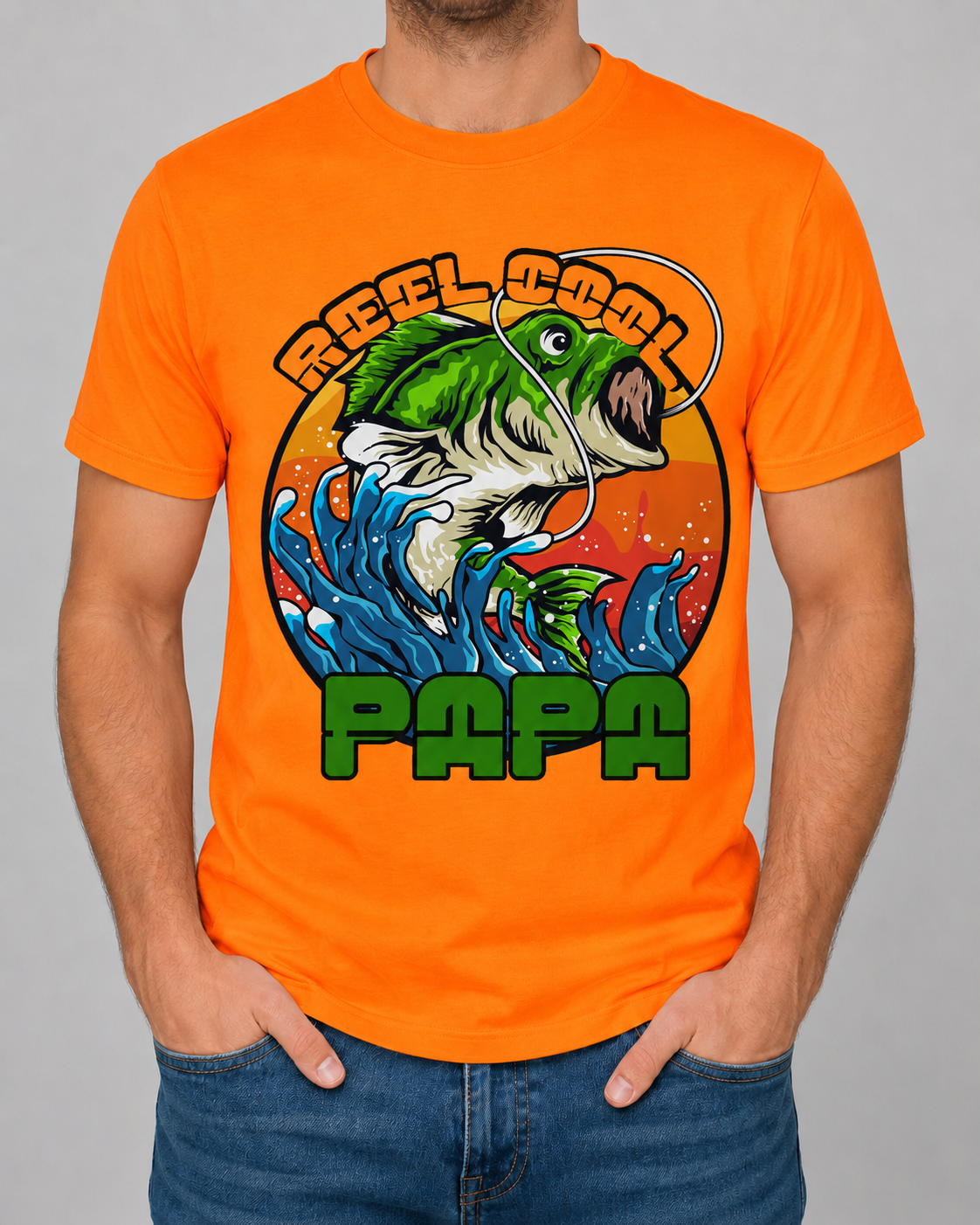Grandpa Fishing - InkNfiber