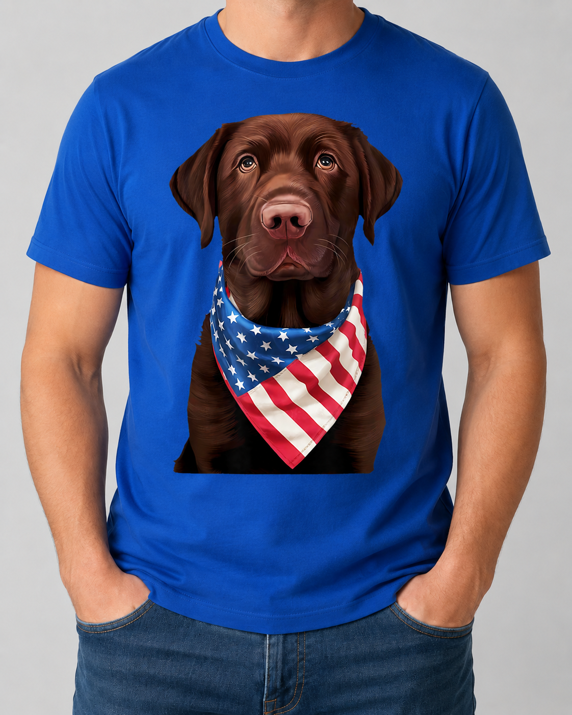 Patriotic Retriever