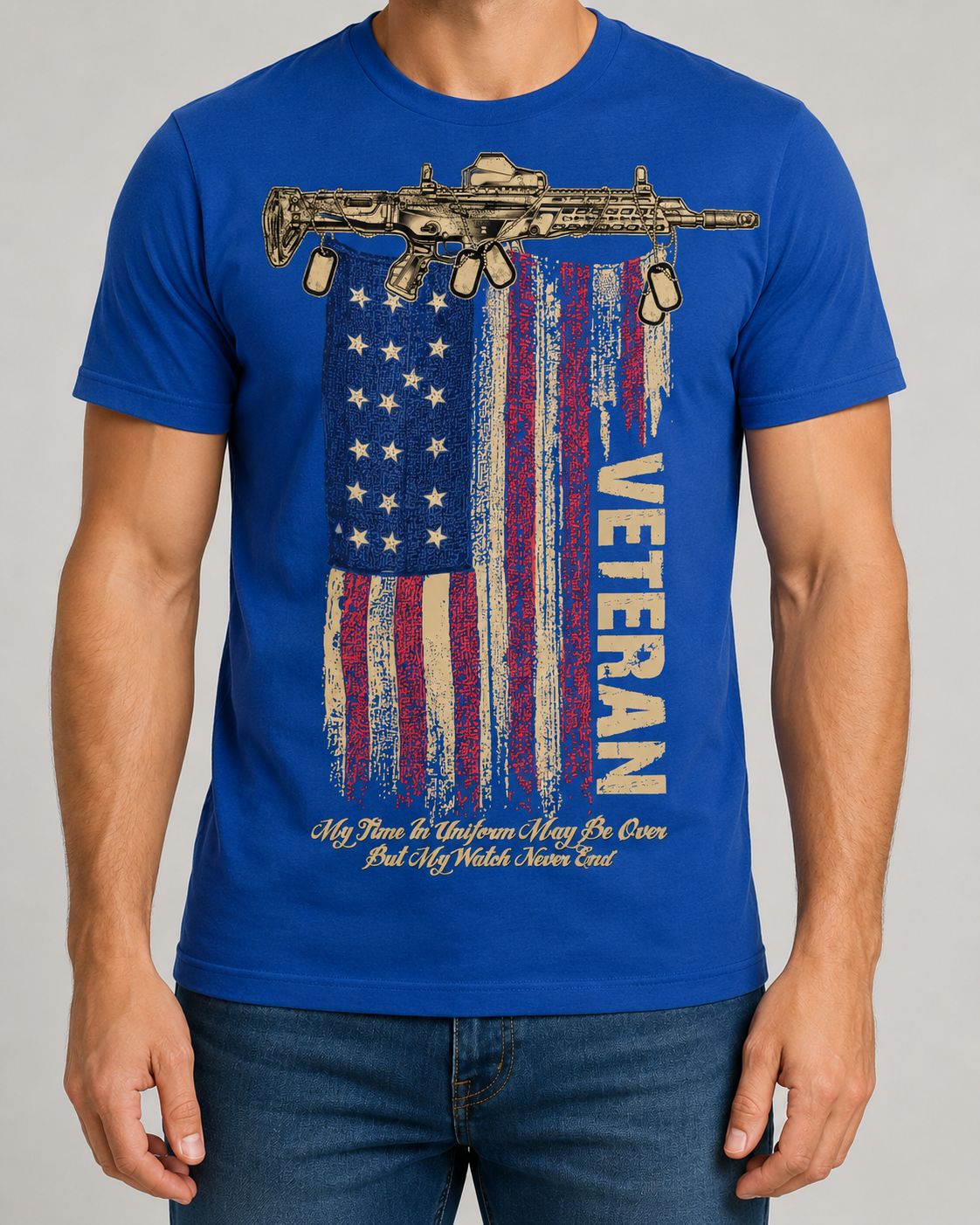 American Veteran Pride - InkNfiber
